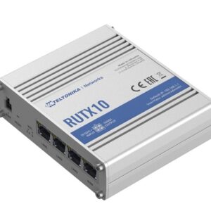 Teltonika | RUTX10 | Professional Industrial Gigabit Ethernet VPN Router