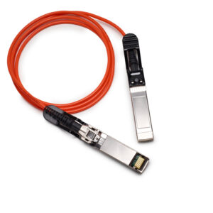 PlusOptic compatible AOC, SFP+ to SFP+, 10G, 2M, Fibre Cable, AOCSFP+-2M-PLU