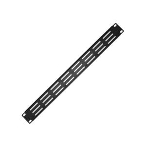 4Cabling 1RU 19" Vented Blanking Panel